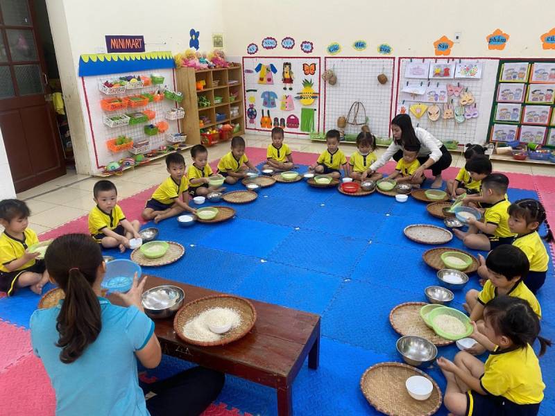 Trường mầm non giáo viên chuyên nghiệp