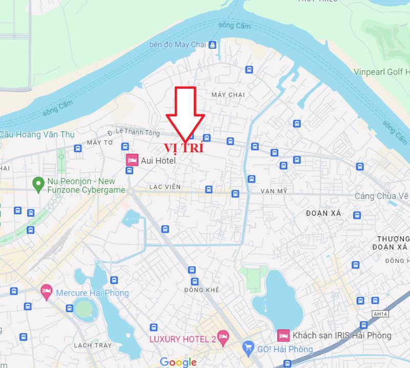 Vị trí dự án Harbor Residence